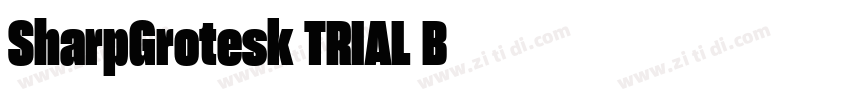 SharpGrotesk TRIAL B字体转换 SharpGrotesk TRIAL B字体转换